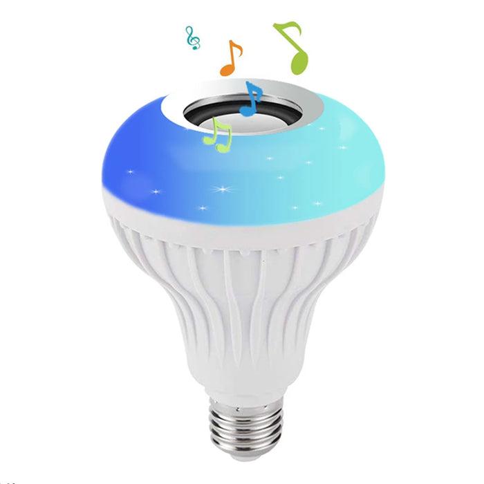 E27 Wireless Remote Control Mini Smart LED Audio Speaker Bulb