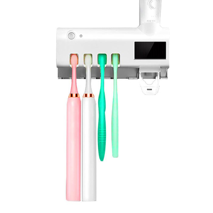 Bostin Life Intelligent Uv Toothbrush Automatic Sterilizer Holder And Toothpaste Dispenser