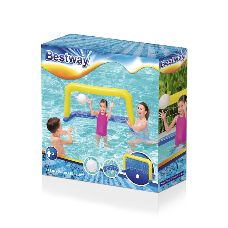 Inflatable Floating Swimming Pool Water Polo Game Set