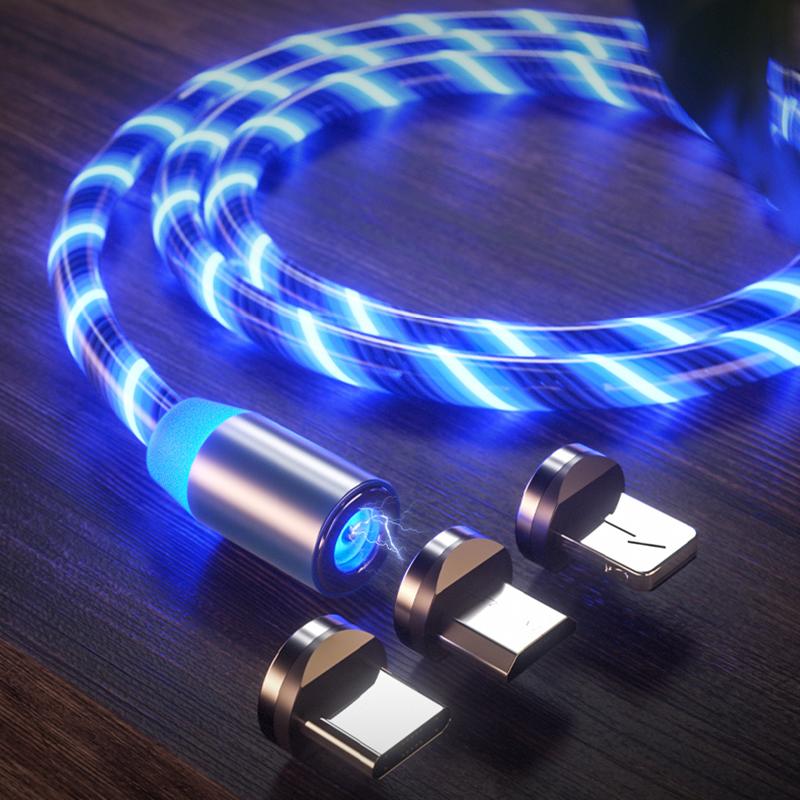 Bostin Life Fast Charging Led Magnetic Usb Type C Cable For Iphone And Android Wefullfill