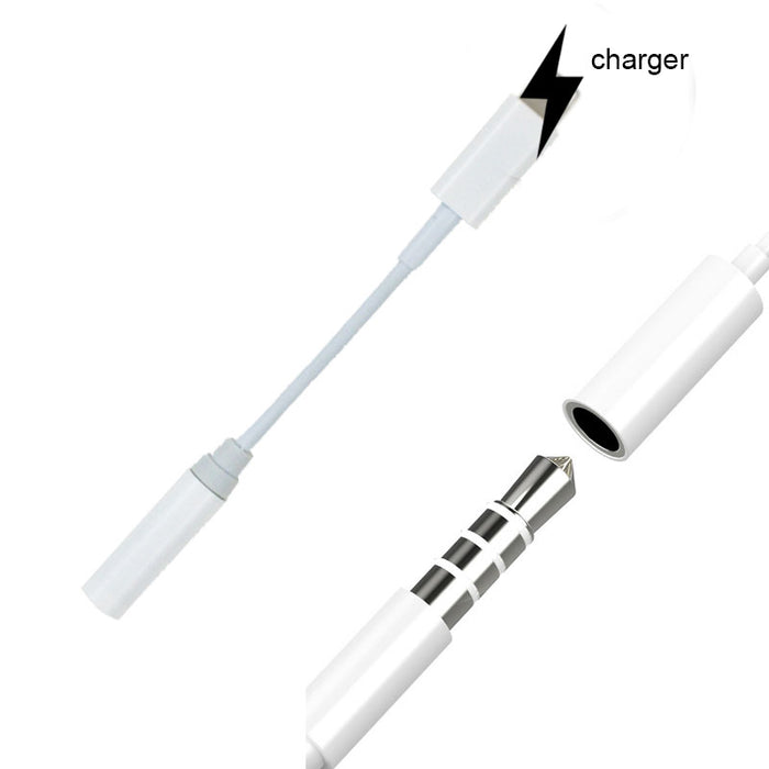 iPhone Compatible 8 Pin Male Lightning to 3.5mm Audio Female Adapter Cable