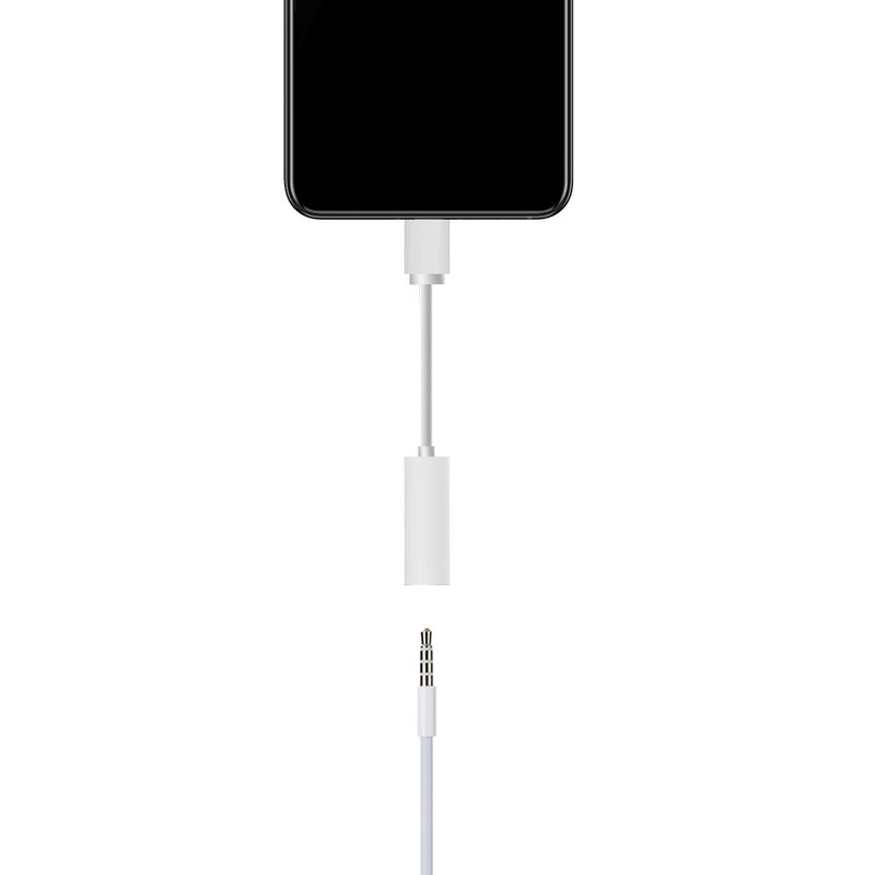 iPhone Compatible 8 Pin Male Lightning to 3.5mm Audio Female Adapter Cable