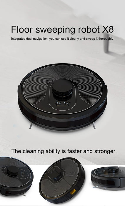 Bostin Life Robot Vacuum Cleaner Robotic Lds Distance Sensor Automatic Carpet Floor Mop Dropshipzone