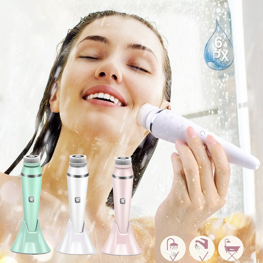 Bostin Life 4 In 1 Electric Face Deep Cleansing Brush Spin Pore Cleaner Wash Machine Makeup Remove