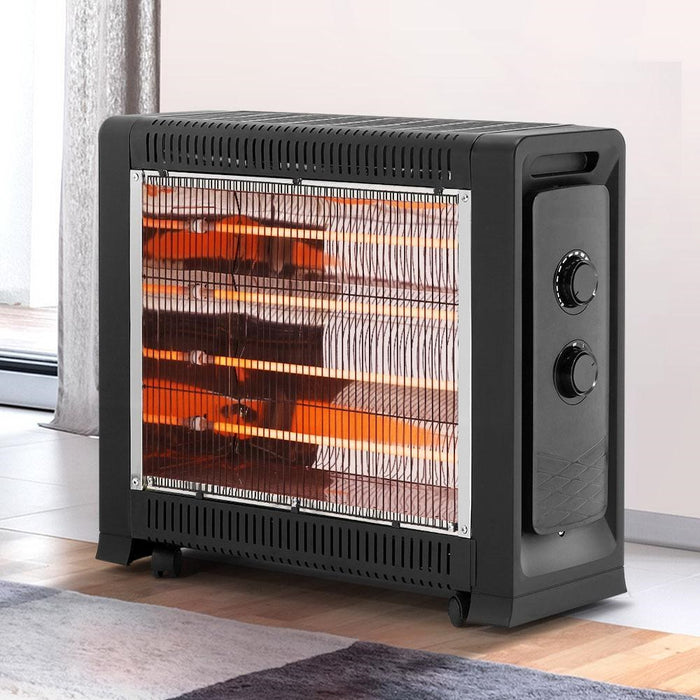 Electric 2200W Infrared Radiant Convection Portable Panel Heater