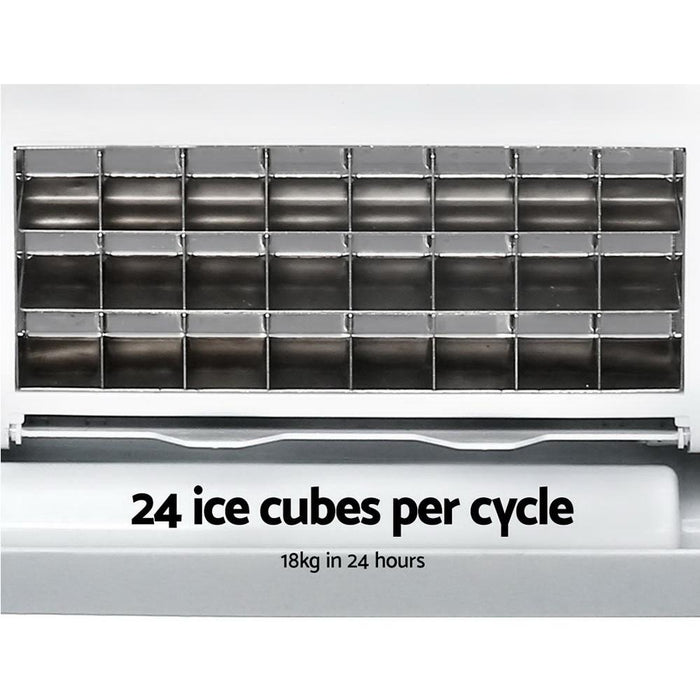 Bostin Life 3.2L Portable Ice Cube Maker Cold Commercial Machine Stainless Steel Dropshipzone