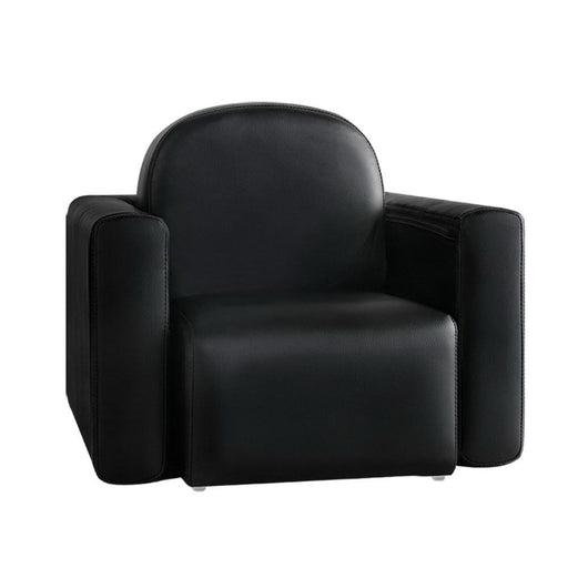 Keezi Kids Chair Sofa Recliner Children Table Desk Armchair Leather Couch Black Baby & > Furniture