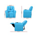 Keezi Luxury Kids Recliner Sofa Children Lounge Chair Pu Couch Armchair Blue Baby & > Furniture