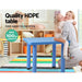 Bostin Life Keezi Kids Table Study Desk Children Furniture Plastic Blue Baby & >