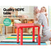 Bostin Life Keezi Kids Table Study Desk Children Furniture Plastic Red Baby & >