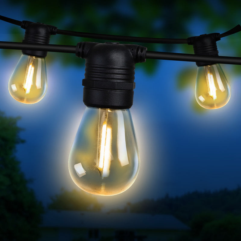 60 LED Festoon String Lights Wedding Christmas Outdoor S14