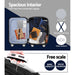 Wanderlite 3 Piece Luggage Suitcase Trolley - Black Home & Garden > Travel