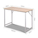 Bostin Life Minimalist Metal Desk - White Furniture > Office