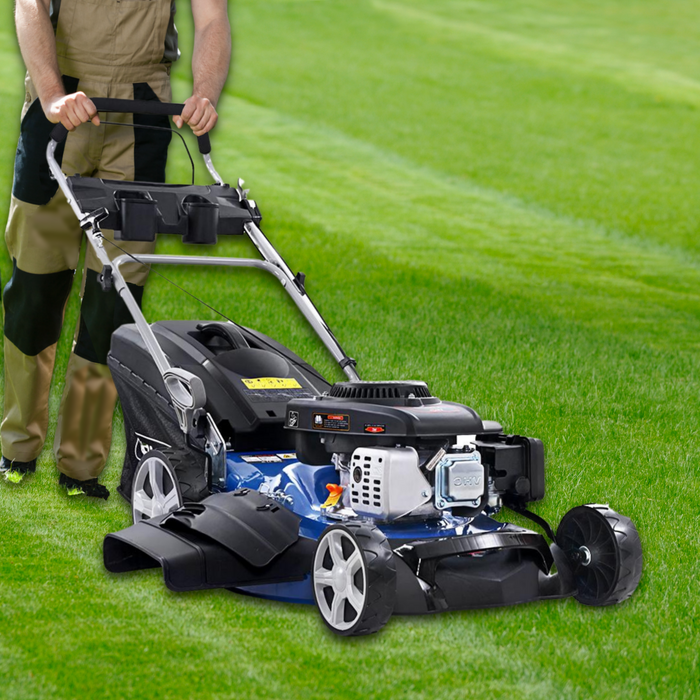 Self Propelled 22" 220cc 4 Stroke Petrol Mower with Grass Catcher