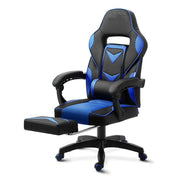 Bostin Life Racer Style Recliner Computer Gaming Office Chair - Black And Blue Furniture >