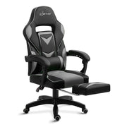 Bostin Life Racer Style Computer Gaming Office Chair - Black And Grey Furniture >