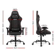 Bostin Life Gaming Office Chairs Computer Desk Racing Recliner Executive Seat Black Dropshipzone