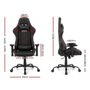 Bostin Life Gaming Office Chairs Computer Desk Racing Recliner Executive Seat Black Dropshipzone