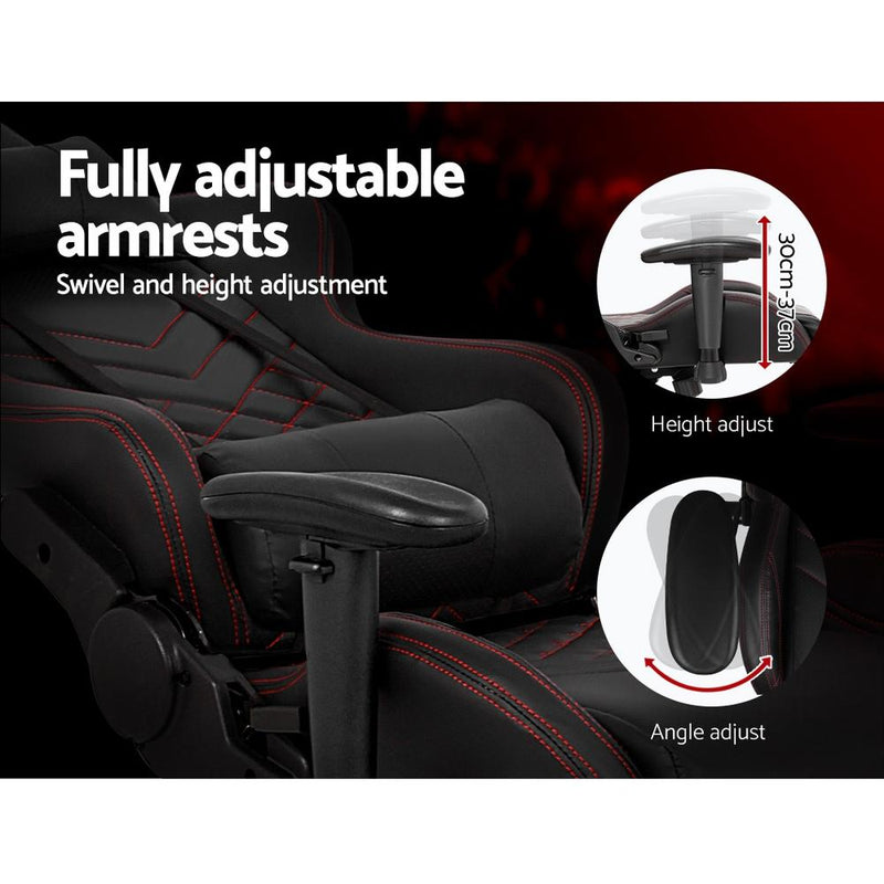 Bostin Life Gaming Office Chairs Computer Desk Racing Recliner Executive Seat Black Dropshipzone