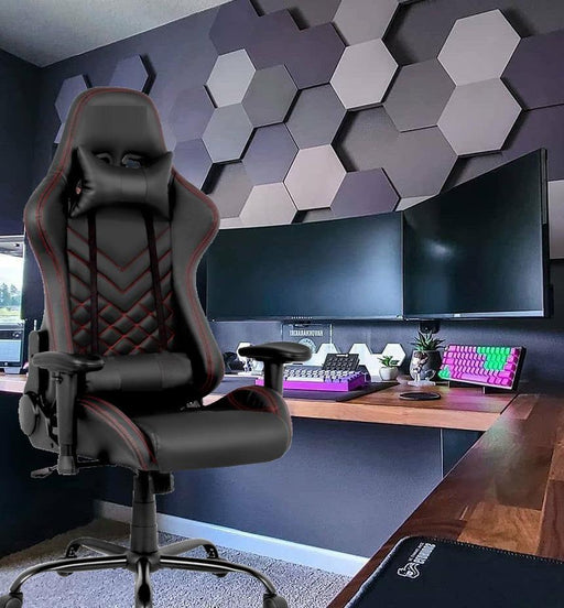 Bostin Life Gaming Office Chairs Computer Desk Racing Recliner Executive Seat Black Dropshipzone