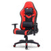 Bostin Life Racer Style Rgb Led Lights Computer Gaming Office Chair - Black And Red Furniture >