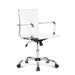 Bostin Life Gaming Office Chair Computer Desk Chairs Home Work Study White Mid Back Dropshipzone
