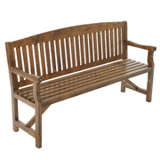 Gardeon Wooden Garden Bench Chair Natural Outdoor Furniture Décor Patio Deck 3 Seater >