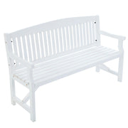 Bostin Life Wooden Garden Bench Chair Natural Outdoor Furniture Décor Patio Deck 3 Seater >