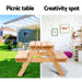 Bostin Life Keezi Kids Wooden Picnic Bench Set Baby & > Furniture