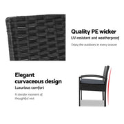 Bostin Life 3-Piece Outdoor Set - Black Dropshipzone