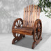 Bostin Life Wooden Wagon Chair Outdoor Dropshipzone