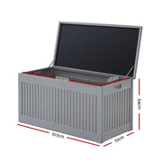 Gardeon Outdoor Storage Box Container Garden Toy Tool Sheds 270L Home & >