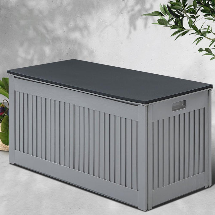 Gardeon Outdoor Storage Box Container Garden Toy Tool Sheds 270L Home & >