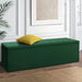 Bostin Life Artiss Storage Ottoman Blanket Box Velvet Foot Stool Rest Chest Couch Green Dropshipzone