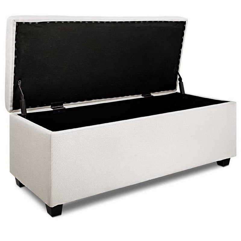 Bostin Life Artiss Large Fabric Storage Ottoman - Beige Dropshipzone