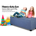 Bostin Life Premium Storage Ottoman - Blue Furniture > Bedroom