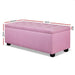Bostin Life Premium Storage Ottoman - Pink Furniture > Bedroom