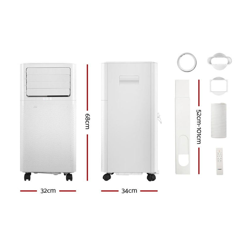 Portable Air Conditioner and Dehumidifier White 2000W