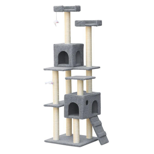 Bostin Life I.pet Cat Scratching Tree 170Cm Scratcher Post Pole Furniture Toy Multi Level Pet Care >