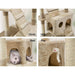 Bostin Life I.pet Cat Tree 180Cm Trees Scratching Post Scratcher Tower Condo House Furniture Wood