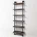 Bostin Life Artiss Rustic Wall Shelves Display Bookshelf Industrial Diy Pipe Shelf Brackets
