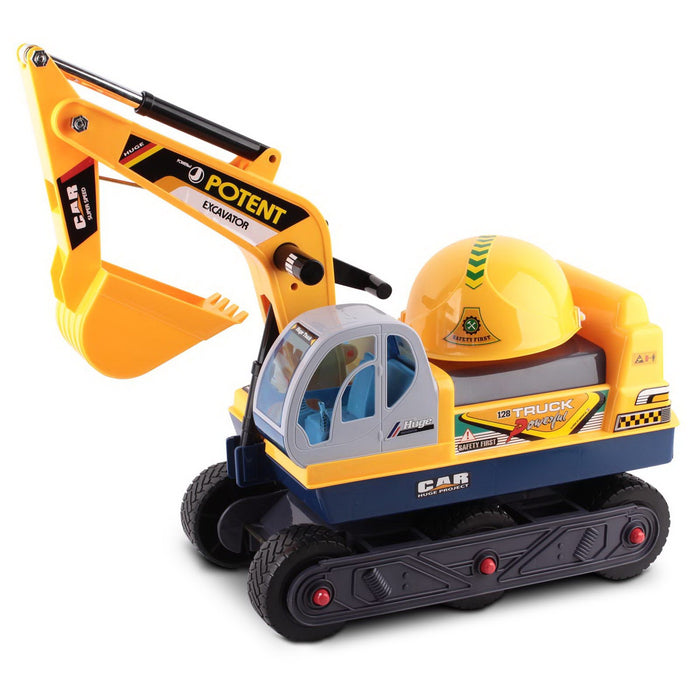 Bostin Life Keezi Kids Ride On Excavator - Yellow Baby & > Cars