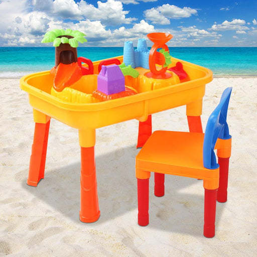 Bostin Life Keezi Kids Table & Chair Sandpit Set Baby > Toys