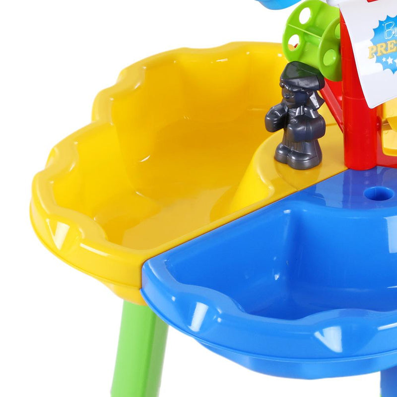 Keezi Kids Beach Sand And Water Sandpit Outdoor Table Childrens Bath Toys Baby & >