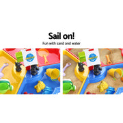 Keezi Kids Beach Sand And Water Sandpit Outdoor Table Childrens Bath Toys Baby & >