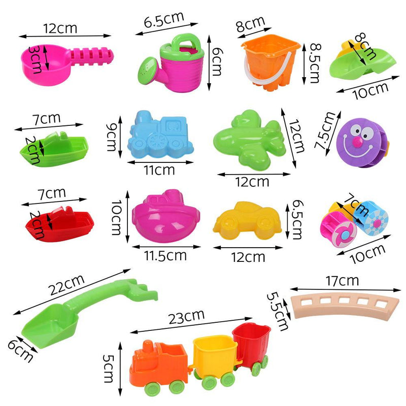 Bostin Life Keezi 26 Piece Kids Umbrella & Table Set Baby > Toys