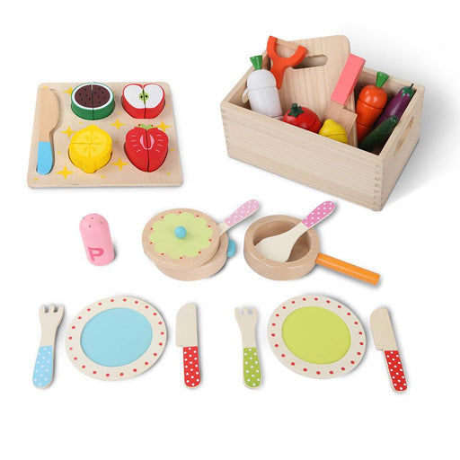 Bostin Life Keezi 29 Piece Kids Pretend Food Play Set Baby & > Toys