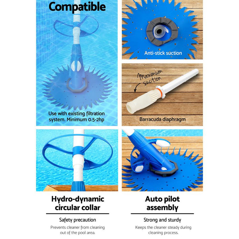 Bostin Life 10M Swimming Pool Hose Cleaner Dropshipzone