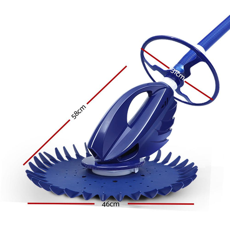 Bostin Life Swimming Pool Cleaner Floor Climb Wall Automatic Vacuum 10M Hose Dropshipzone