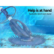 Bostin Life Swimming Pool Cleaner Floor Climb Wall Automatic Vacuum 10M Hose Dropshipzone